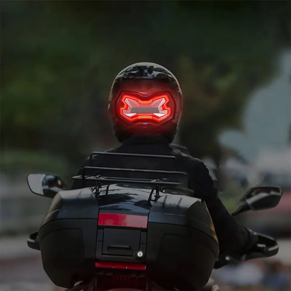 Bullet Biker Helmet Brake Light